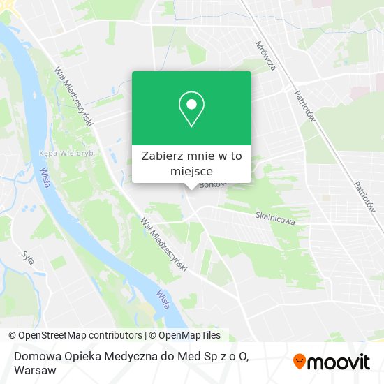 Mapa Domowa Opieka Medyczna do Med Sp z o O