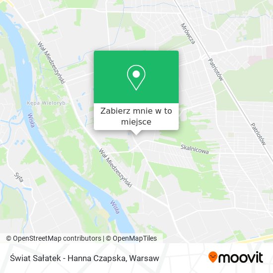 Mapa Świat Sałatek - Hanna Czapska