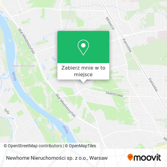 Mapa Newhome Nieruchomości sp. z o.o.