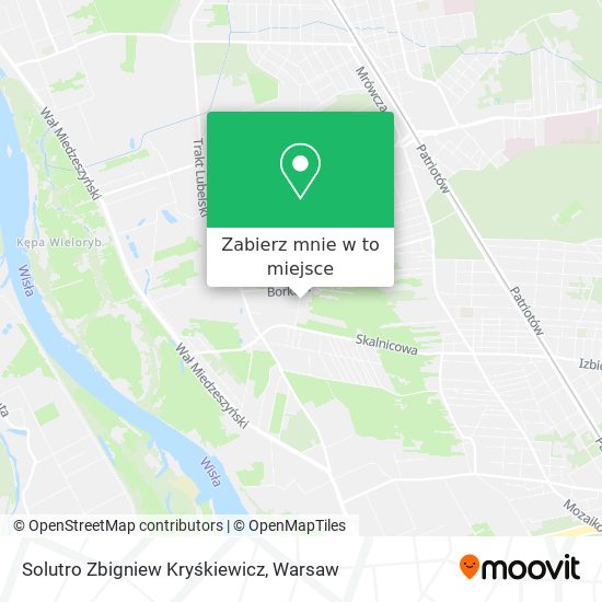 Mapa Solutro Zbigniew Kryśkiewicz