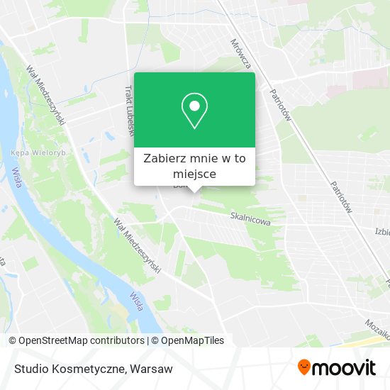 Mapa Studio Kosmetyczne