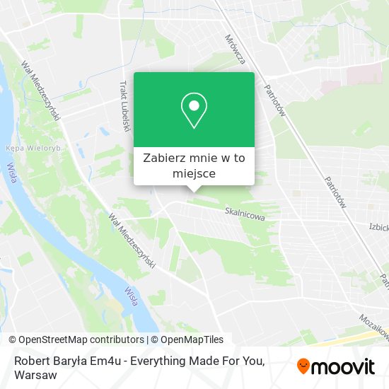 Mapa Robert Baryła Em4u - Everything Made For You