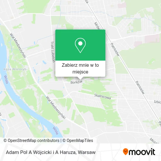 Mapa Adam Pol A Wójcicki i A Haruza