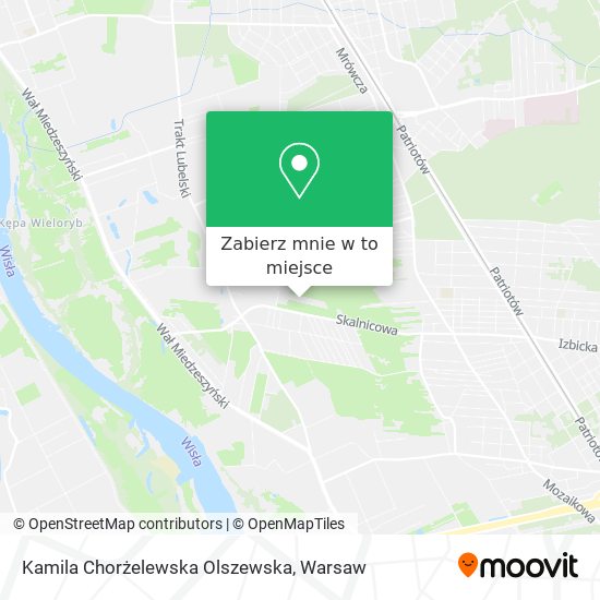 Mapa Kamila Chorżelewska Olszewska