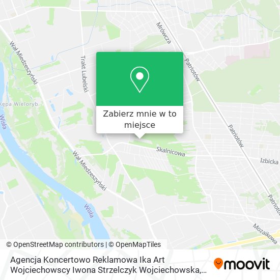 Mapa Agencja Koncertowo Reklamowa Ika Art Wojciechowscy Iwona Strzelczyk Wojciechowska