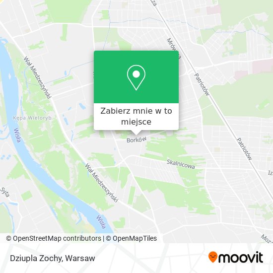 Mapa Dziupla Zochy