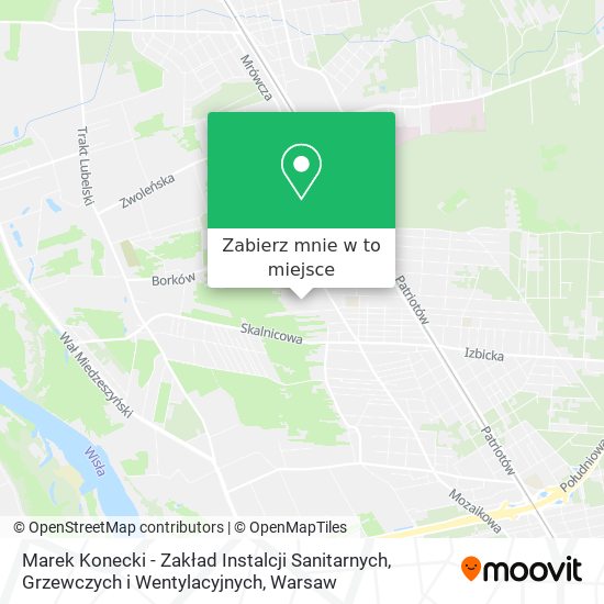 Mapa Marek Konecki - Zakład Instalcji Sanitarnych, Grzewczych i Wentylacyjnych