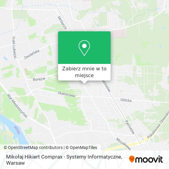 Mapa Mikołaj Hikiert Comprax - Systemy Informatyczne