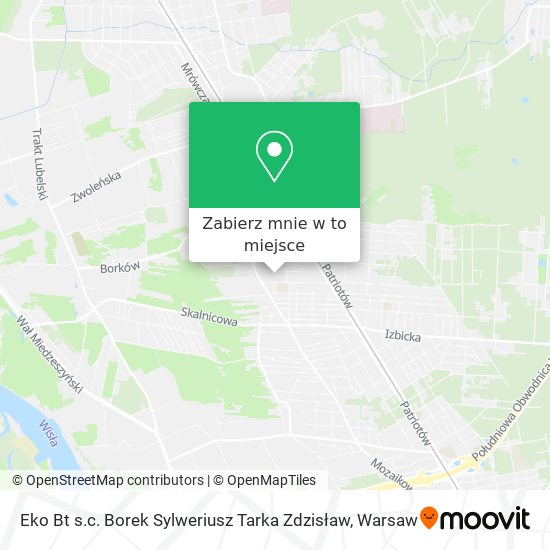 Mapa Eko Bt s.c. Borek Sylweriusz Tarka Zdzisław