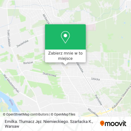 Mapa Emilka. Tłumacz Jęz. Niemieckiego. Szarłacka K.