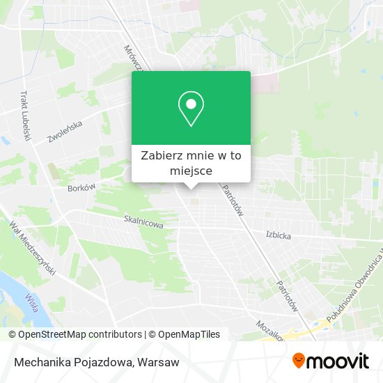 Mapa Mechanika Pojazdowa