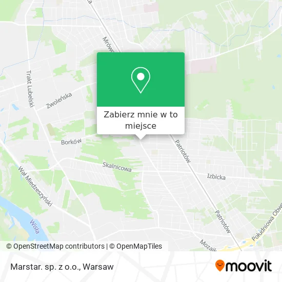 Mapa Marstar. sp. z o.o.