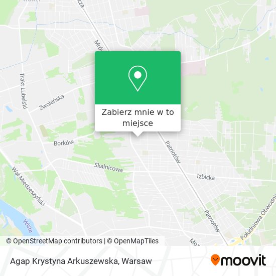 Mapa Agap Krystyna Arkuszewska