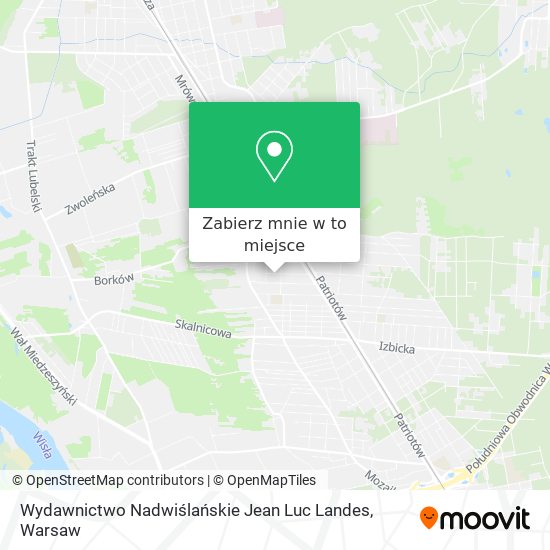 Mapa Wydawnictwo Nadwiślańskie Jean Luc Landes