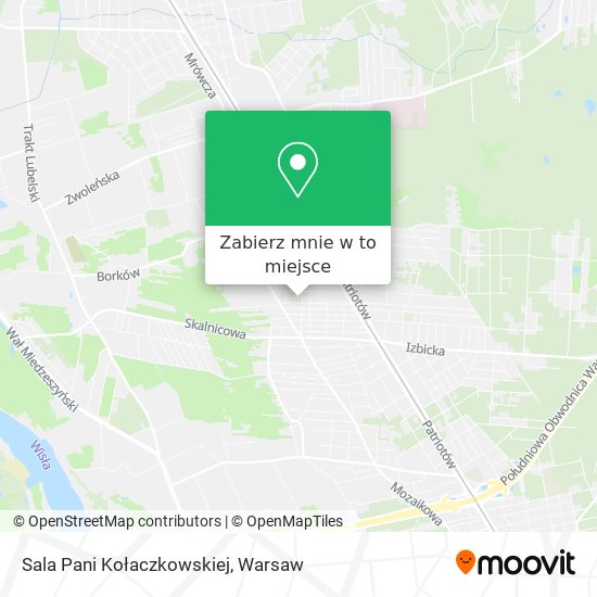 Mapa Sala Pani Kołaczkowskiej