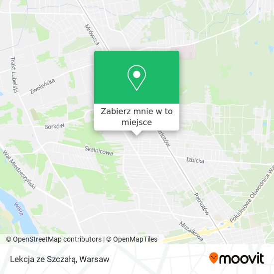 Mapa Lekcja ze Szczałą