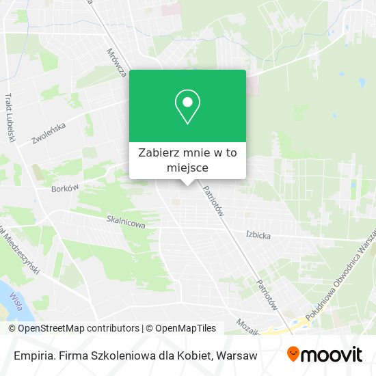 Mapa Empiria. Firma Szkoleniowa dla Kobiet