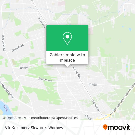 Mapa Vfr Kazimierz Skwarek