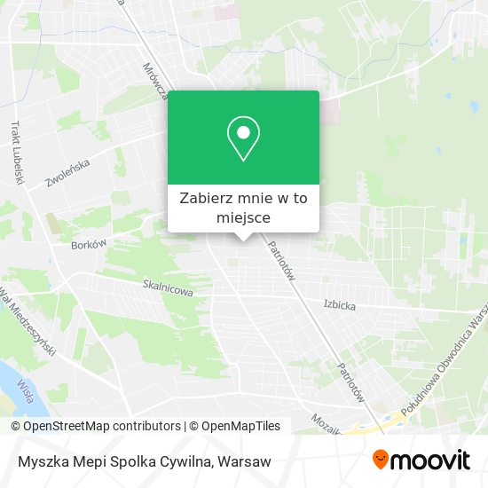 Mapa Myszka Mepi Spolka Cywilna