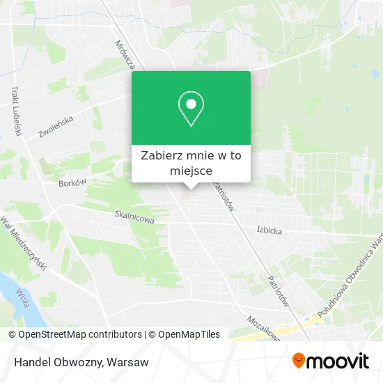 Mapa Handel Obwozny