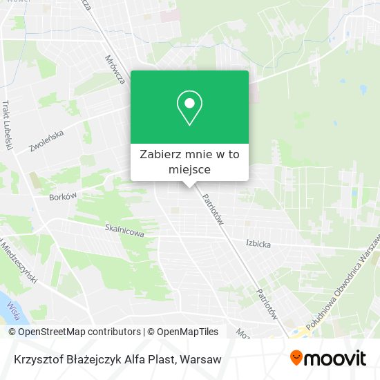 Mapa Krzysztof Błażejczyk Alfa Plast