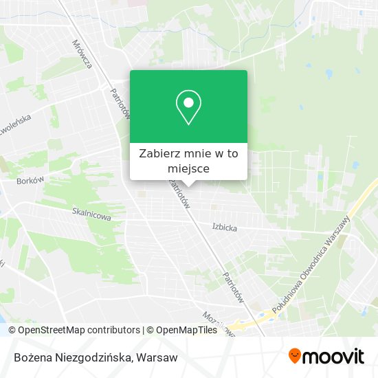 Mapa Bożena Niezgodzińska