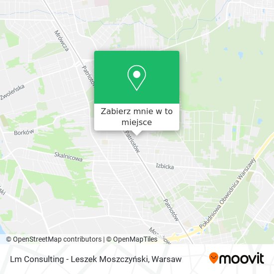 Mapa Lm Consulting - Leszek Moszczyński