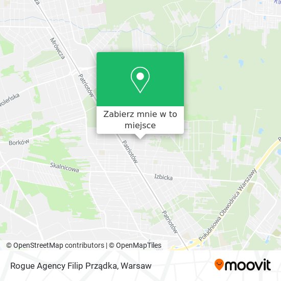 Mapa Rogue Agency Filip Prządka