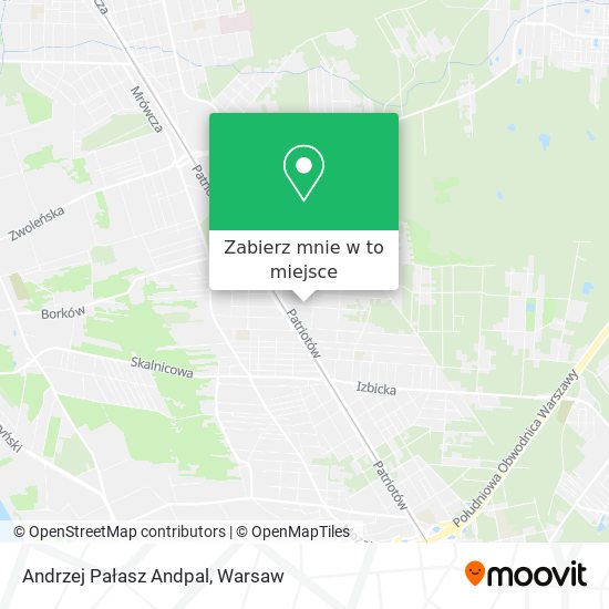 Mapa Andrzej Pałasz Andpal