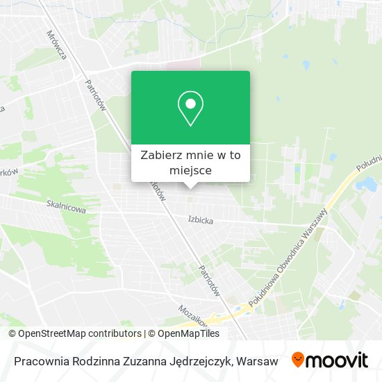 Mapa Pracownia Rodzinna Zuzanna Jędrzejczyk