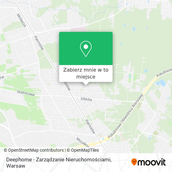 Mapa Deephome - Zarządzanie Nieruchomościami