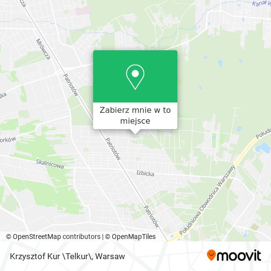 Mapa Krzysztof Kur \Telkur\