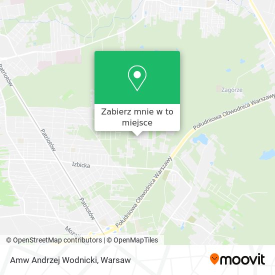 Mapa Amw Andrzej Wodnicki