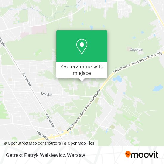 Mapa Getrekt Patryk Walkiewicz