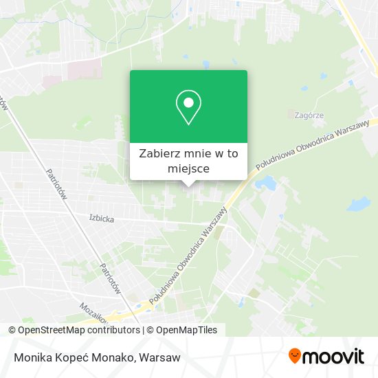 Mapa Monika Kopeć Monako