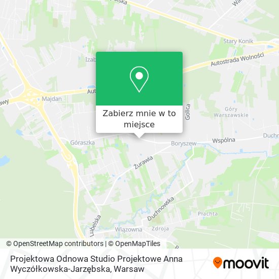 Mapa Projektowa Odnowa Studio Projektowe Anna Wyczółkowska-Jarzębska