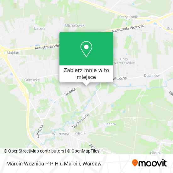 Mapa Marcin Woźnica P P H u Marcin