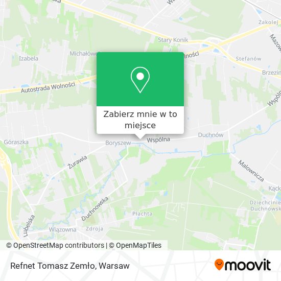 Mapa Refnet Tomasz Zemło