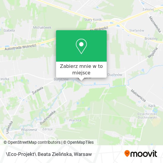 Mapa \Eco-Projekt\ Beata Zielińska