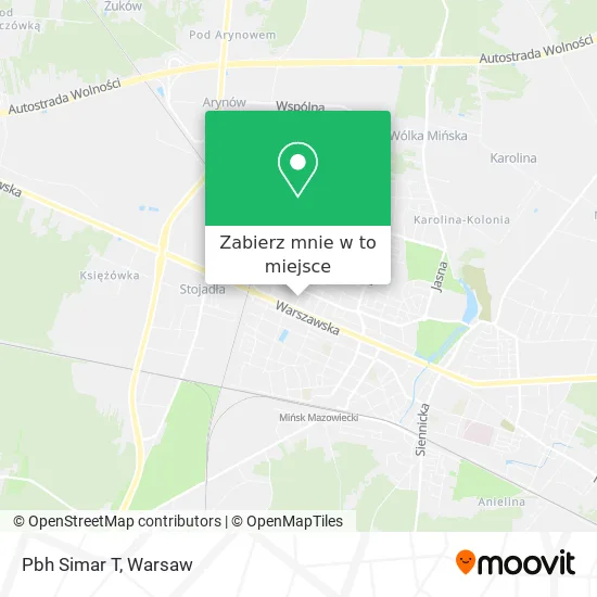 Mapa Pbh Simar T
