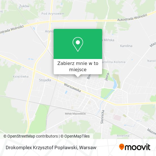 Mapa Drokomplex Krzysztof Popławski