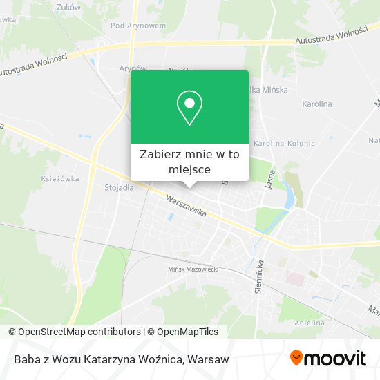 Mapa Baba z Wozu Katarzyna Woźnica