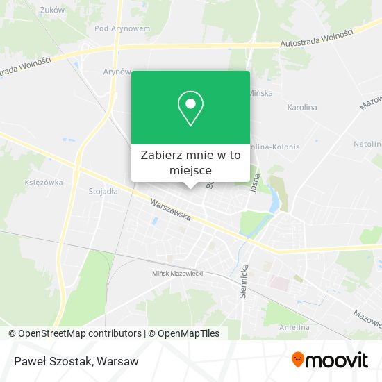 Mapa Paweł Szostak