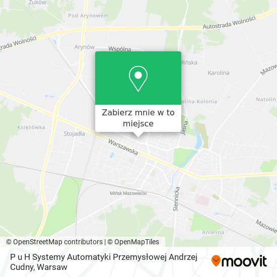 Mapa P u H Systemy Automatyki Przemysłowej Andrzej Cudny