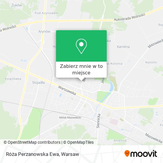 Mapa Róża Perzanowska Ewa