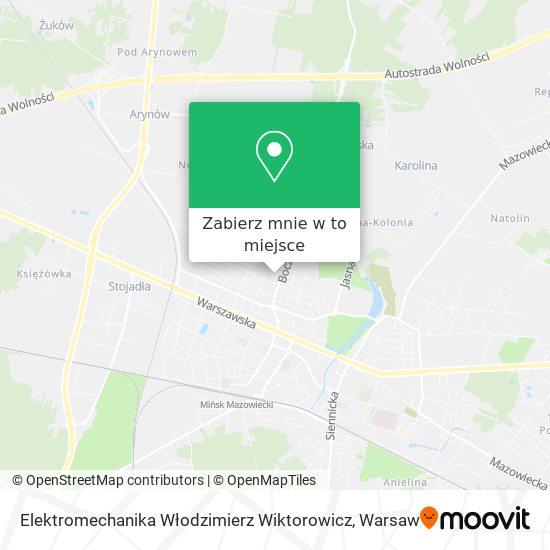 Mapa Elektromechanika Włodzimierz Wiktorowicz