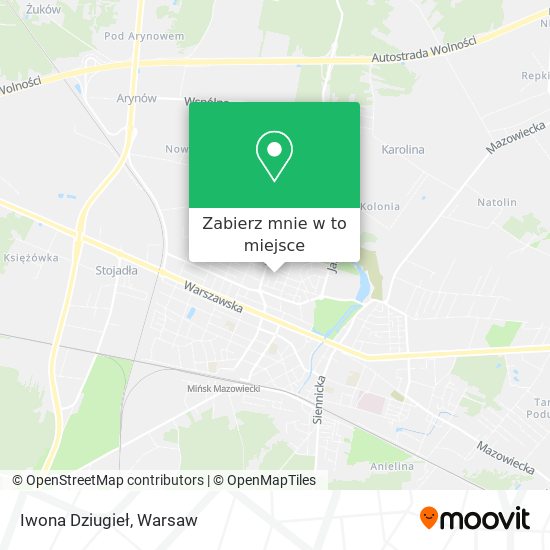 Mapa Iwona Dziugieł