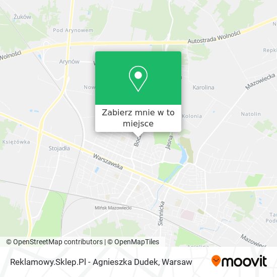 Mapa Reklamowy.Sklep.Pl - Agnieszka Dudek