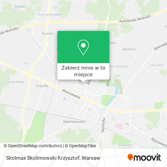 Mapa Skolmax Skolimowski Krzysztof