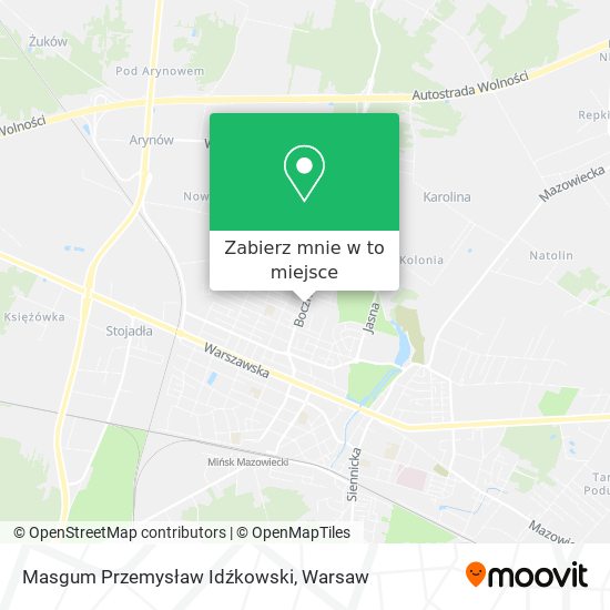 Mapa Masgum Przemysław Idźkowski